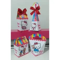 Kit festa lembrancinha Hello Kitty personalizada