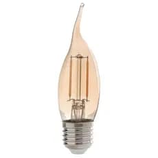 Lâmpada Led Retrô Vela Chama 2w 2200k E27 Âmbar Avant