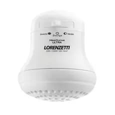 Chuveiro Max Ducha Ultra 5500w - Lorenzetti 220v Casa Acabamento Plastico Cor Branco