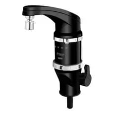 Torneira Elétrica Bancada Fame Elegance 4t Preta 220v 5400w Acabamento Cromado Cor Preto