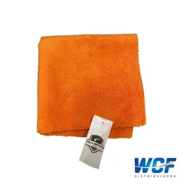 VILUSTRO PANO FLANELA LARANJA 30X30 300 GSM CORTE LASER