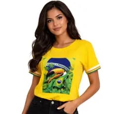 Camiseta Feminina T-shirt Extra Luxo Viscolycra Qualidade Incomparável