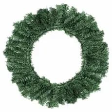 Guirlanda de Natal 30CM Crua Sem Enfeites Monte sua Decoração Natalina Fim de Ano - Decoração Natal
