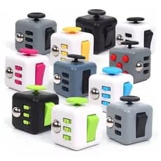 Cubo Sensorial Fidget Toy Anti Estresse Pop It Relaxante