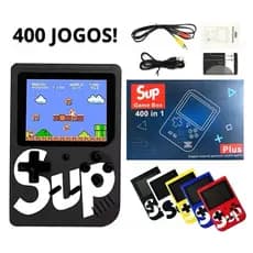 Mini Game Sup 400 Jogos Retrô Clássicos Video Game Portátil Nintendo