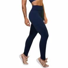 Calça Legging Flanelada Grossa Cintura Alta Forrada Peluciada Térmica P ao Plus Size