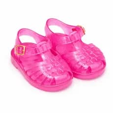 Sandália Infantil Baby Antiderrapante Confortável Leve Flexível Estilo Mini Melissa Menina Casual