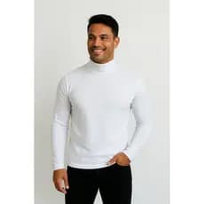 Blusa Gola Alta Cacharrél frio Suéter Masculino Inverno Promoção