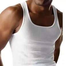 Regata Masculina Canelada Estilo Americano Gringas Academia Justa HIP HOP Rapper Básica Branca Preta