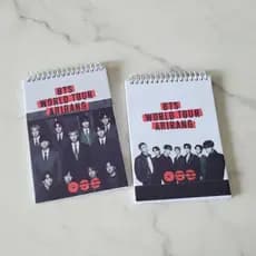 Bloco de Notas BTS Arirang | Caderno K-pop com Capa Dura para Armys