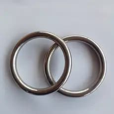 2 Unidades Argola para Laço em inox. Oferta