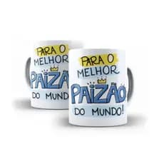 caneca dia dos pais promoção