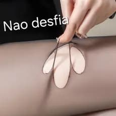 Meia Calça Fio 20 Clássica Europeu Não Desfia Meia-Calça Adulta Com Efeito Transparente