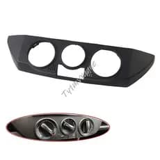 Painel De Controle Do Aquecedor Ca Preto Carro Tampa Da Capa Aparador Adaptada Para Polo 9N 2002-2010 6Q0820075C 1QA