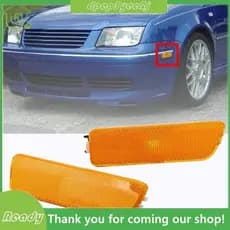 2Pcs Luz De Marcação Lateral Do Pára-Choques Dianteiro Carro Repetidor De Lâmpadas De Sinalização Para GOLF JETTA MK4 1999-2005