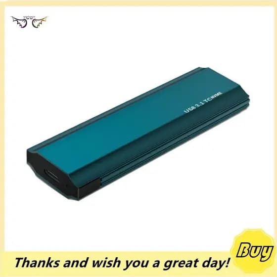 Gabinete M . 2 SSD HDD 10 Gbps USB3.1 Para Type C Caixa De Disco Rígido Externo Suporte SATA 2230 2242 2260 2280 NVME