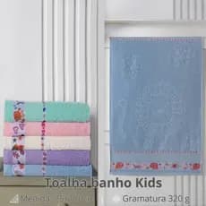 Novidade Toalhas De Banho Infantil Kids Personagens 100% Algodão Alta Absorção Gramatura 320g