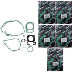 Kit 5 Jogos de Juntas do Motor (Sem Borracha) - Vedamotors - Honda Cg 150 Titan Fan, Crf 150f, Nxr