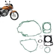 Jogo de Juntas do Motor (Sem Borracha) - Vedamotors - Honda Cg 150 Titan Fan, Crf 150f, Nxr 150 Bros