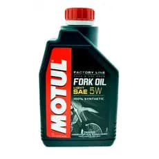 Óleo Fluído Hidráulico Suspensão Motul Fork Oil Factory Line Light 5w 100% Sintético 1 Litro