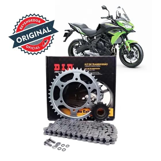 Kit Transmissão Relação Did Kawasaki Versys 650; Z650; Ninja 650 46/15 520VX3-114ZB