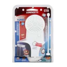 Ducha top jet eletronica turbo 6800w 220v com pressurizador lorenzett