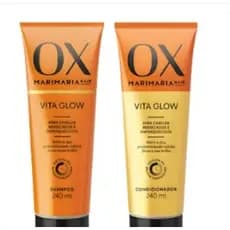 Kit Shampoo e Condicionador Ox Mari Maria Vita Glow 240m