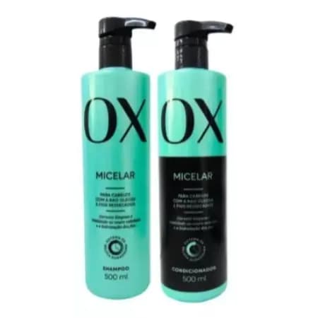 Kit Shampoo + Condicionador Ox Micelar 500ml