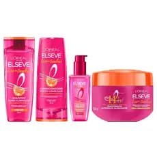 KIT LISO DOS SONHOS SH + COND + MÁSC  + SÉRUM - 4 ITENS