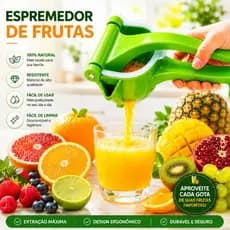 Espremedor de Frutas Manual Pratico para Sucos Natural