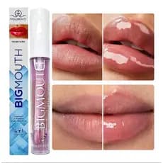 Gloss Efeito Preenchimento Labial Aumenta Boca Volume Lábios Big Mouth Rosa Phállebeauty Cosméticos