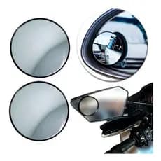 Par Espelho Retrovisor Convexo Auxiliar Vidro 5cm Carro Moto