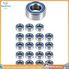 Hbm20pcs MR105-5X10X4mm Rolamento De Esferas De Aço Com Blindagem Dupla Rolamentos Em Miniatura