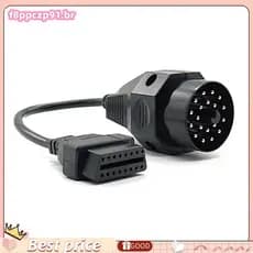 Adaptador OBDII Para Conector De Interface De 20 Pinos OBD2 16 E36 E39 E30 F20 X5 Z3 E53 Cabo De Diagnóstico De Carro