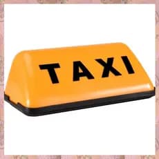 [B J R W] Sinal Luminoso Indicador TAXI LED De Dia Luz De Funcionamento Do Carro