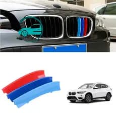 For-BMW X1 E84 2010-2015 Grelha Frontal De Rim Peças Decorativas Estilo De Desempenho Da De Cobertura Clip Trim