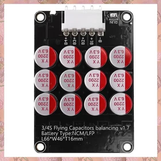 [B J R W] 5A 3S 4S Balanceador Equalizador Ativo Lifepo4 Capacitor De Energia Da Bateria