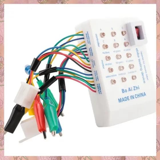 [B J R W] 1Pc 24V/36V/48V/60V/72V Testador De Motores E-Bike Scooter Para Carros Elétricos