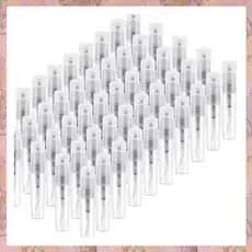 [B J R W] 50Pcs Frasco Plástico Transparente Portátil Fragrância-3Ml
