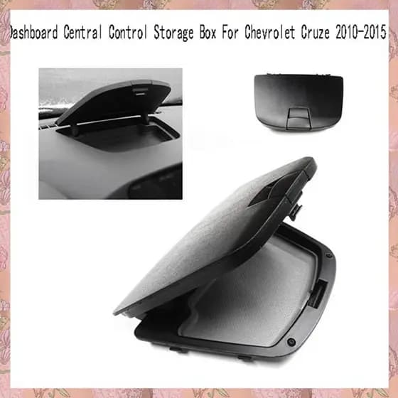 [Rbw] Peças De Reposição Da Tampa Caixa De Armazenamento Do Controle Central Painel Carro Para Cruze 2010-2015 Preto