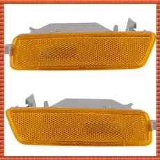 (Zac) Conjunto De Lâmpadas De Luz Marcadora Lateral Do Bomba Frontal Golf 5 Gti-5 2005-2009 1k5945072um 1K5945071A