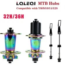 V6 Cubo Mtb 32/36 Furo Quatro Rolamentos Forro De Ruído De Bicicleta De Montanha 12 11 10 9 8 7 Velocidade 120T6 Garra Adequada Para HG