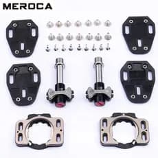 MEROCA Pedais Clipless Para Bicicleta De Estrada , Liga De Titânio , Sistema De Bloqueio Automático , Design De Pirulito