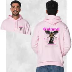 Moletom Canguru Estampado StreetWear Confortável Cultural Two