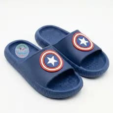 Chinelo Slide Menino do 27/28 ao 41/42 Leve Confortável Dia a dia Passeio Escola casual Cap. América