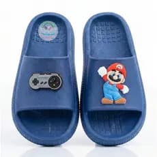 Chinelo Slide Menino e Menina do 27/28 ao 41/42 Leve Confortável Dia a dia Escola Passeio Mario