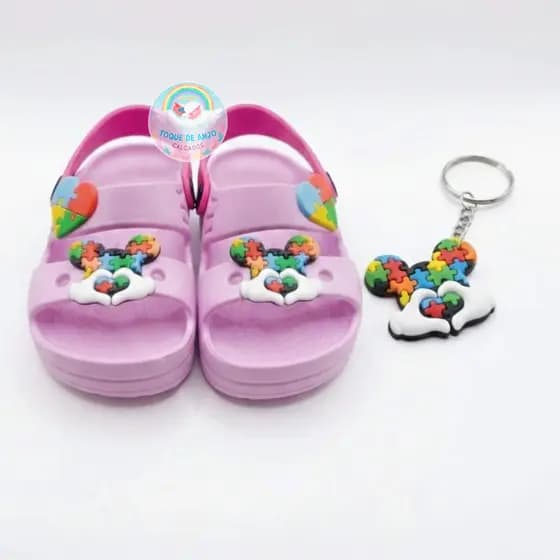 Sandália Infantil Papete Menino e Menina TEA Autismo, Leve, Confortável, Dia a dia, Passeio, Escola, Casual + Brinde
