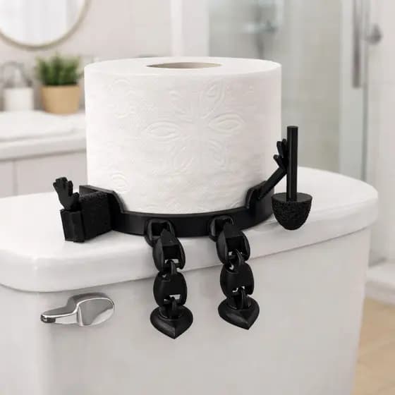 Porta Papel Higiênico Diferente Criativo Decorativo Banheiro