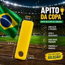 Apito Copa do Mundo Brasil Torcedor Festa Jogo