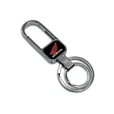 Chaveiro Para Honda Moto Metálico Mosquetão Elite 125 - V